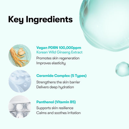 VT COSMETICS PDRN 100 Essence - Intensive Glow Serum with 100,000ppm Vegan PDRN for Skin Restoration, Plumping, Hydrating & Firming - Korean Skincare 1.01 fl oz Avelisse