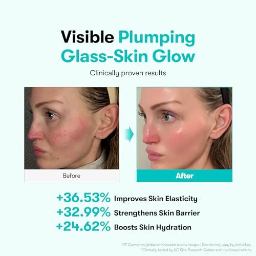 VT COSMETICS PDRN 100 Essence - Intensive Glow Serum with 100,000ppm Vegan PDRN for Skin Restoration, Plumping, Hydrating & Firming - Korean Skincare 1.01 fl oz Avelisse