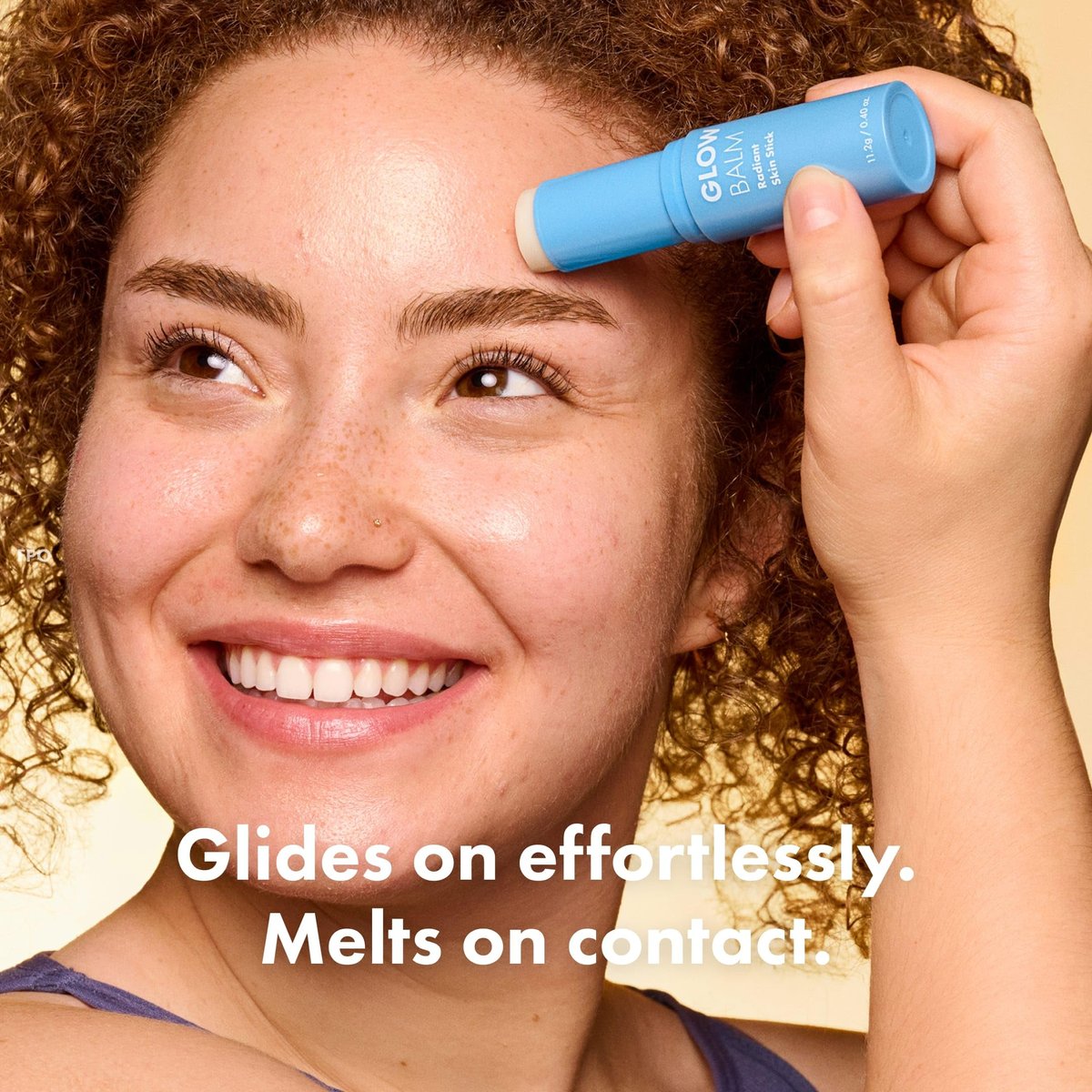 Hero Cosmetics Glow Balm Radiant Skin Stick – Instantly Dewy, Non-Comedogenic Face Moisturizer for Acne-Prone Skin (0.4 oz) Avelisse