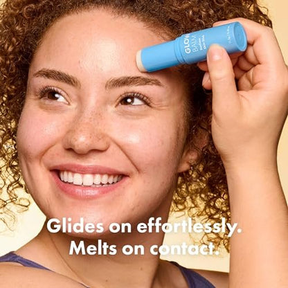 Hero Cosmetics Glow Balm Radiant Skin Stick – Instantly Dewy, Non-Comedogenic Face Moisturizer for Acne-Prone Skin (0.4 oz) Avelisse