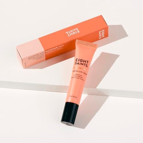 Eight Saints Wonder-fill Plumping Eye Cream - Anti Aging Eye Cream with Niacinamide, Peptides & Hyaluronic Acid for Wrinkles, Fine Lines, Dark Circles & Under Eye Bags, 0.5 oz Avelisse