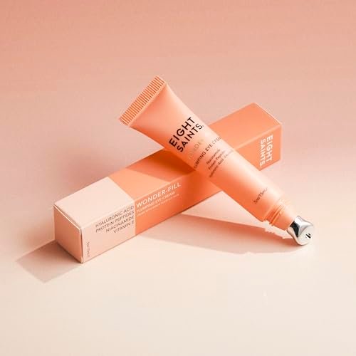 Eight Saints Wonder-fill Plumping Eye Cream - Anti Aging Eye Cream with Niacinamide, Peptides & Hyaluronic Acid for Wrinkles, Fine Lines, Dark Circles & Under Eye Bags, 0.5 oz Avelisse