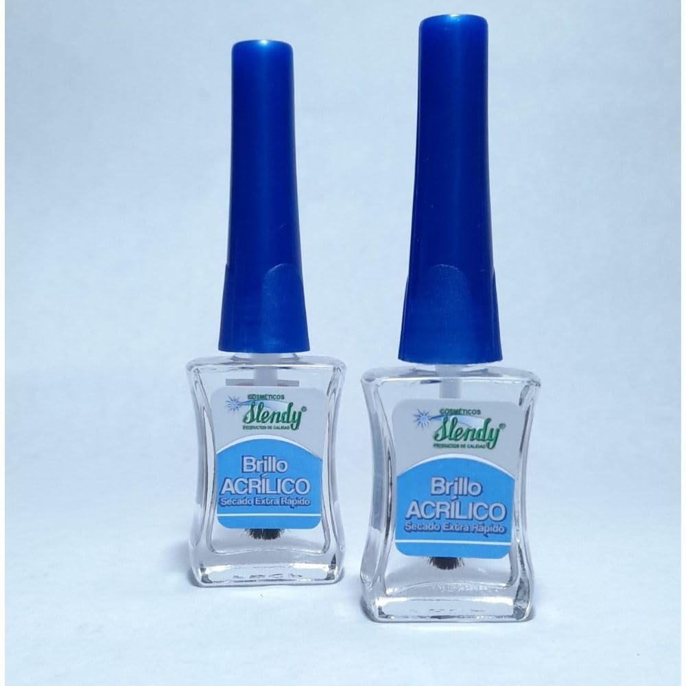 Extra Fast Drying Acrylic Glitter Set - 7 Pack | Brillo Acrílico Secado Extra Rápido Slendy - görsel 3
