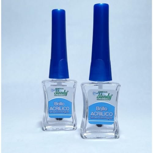 Extra Fast Drying Acrylic Glitter Set - 7 Pack | Brillo Acrílico Secado Extra Rápido Slendy - görsel 4