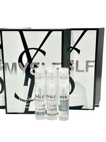 Yves Saint Laurent MYSLF Sample Spray Perfume Trial Size – 3 x 1.2 ml / 0.04 fl oz Vials (Partially Filled) - görsel 6