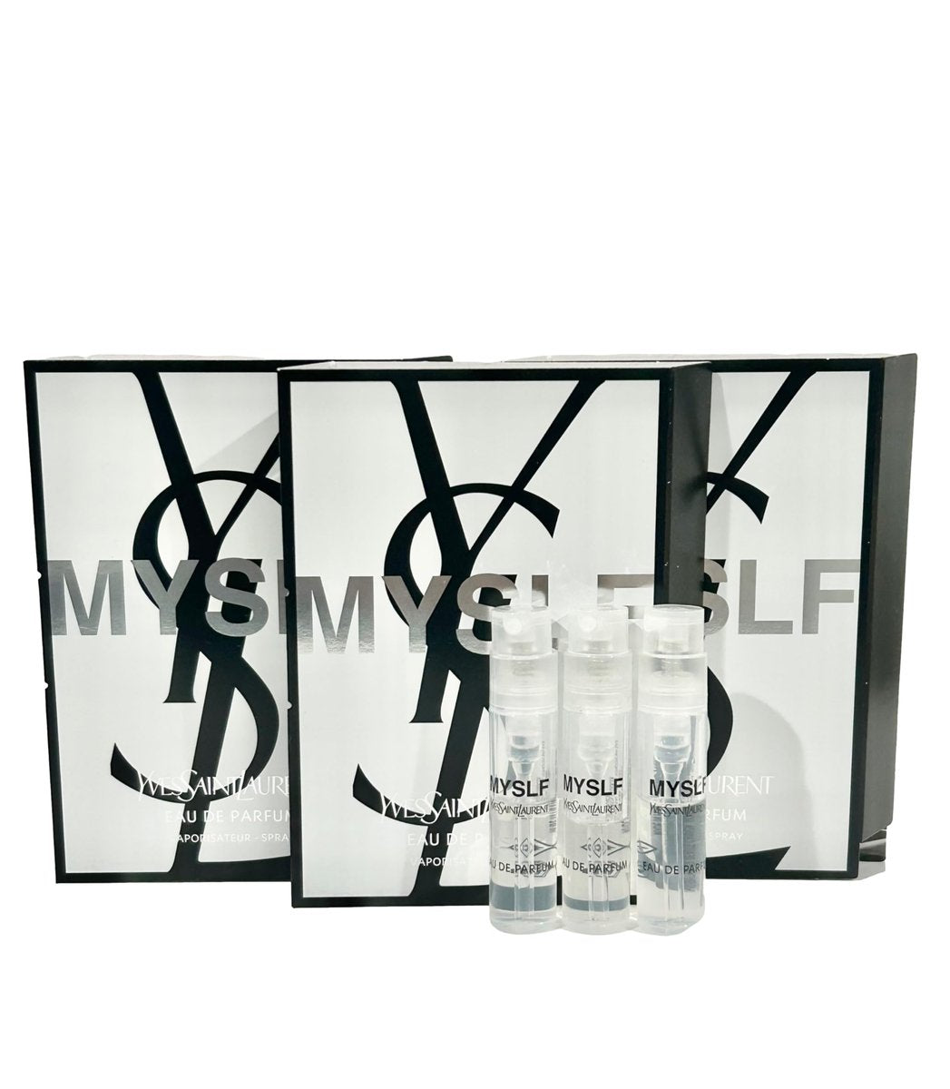 Yves Saint Laurent MYSLF Sample Spray Perfume Trial Size – 3 x 1.2 ml / 0.04 fl oz Vials (Partially Filled) - görsel 1