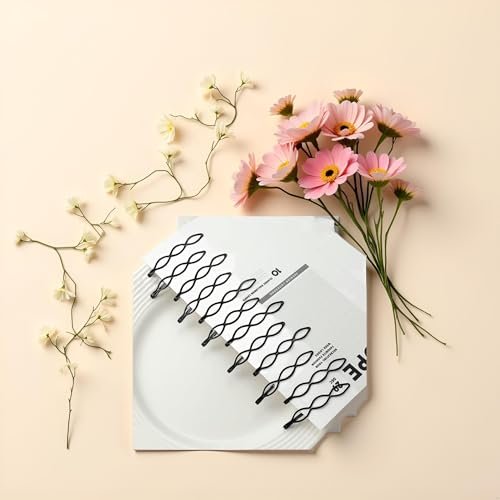 Galepromot 12 Pcs Mini Bobby Pins - Vintage Black Hair Clips for Women and Girls, Invisible Bangs Pins for Wedding and Everyday Use - görsel 4