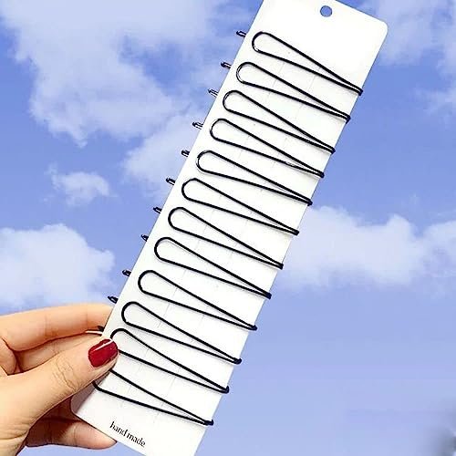 Galepromot 12 Pcs Mini Bobby Pins - Vintage Black Hair Clips for Women and Girls, Invisible Bangs Pins for Wedding and Everyday Use - görsel 18