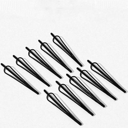 Galepromot 12 Pcs Mini Bobby Pins - Vintage Black Hair Clips for Women and Girls, Invisible Bangs Pins for Wedding and Everyday Use