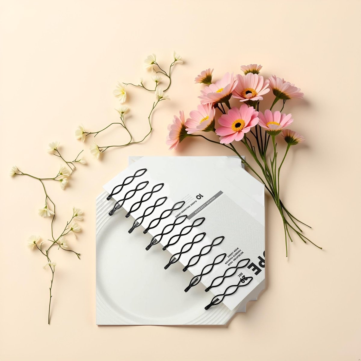 Galepromot 12 Pcs Mini Bobby Pins - Vintage Black Hair Clips for Women and Girls, Invisible Bangs Pins for Wedding and Everyday Use - görsel 3