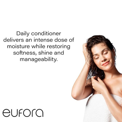 Eufora Moisture Solution Nourishing Conditioner - 9.5 Fl Oz, Hydrating & Color-Safe Avelisse