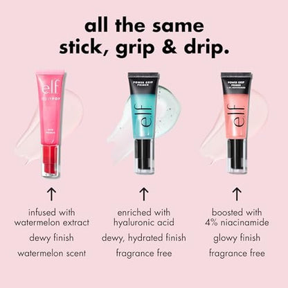 e.l.f. Jelly Pop Dew Primer - Limited Edition Translucent Face Primer for Moisturizing, Smoothing & Makeup Grip - Vegan & Cruelty-Free