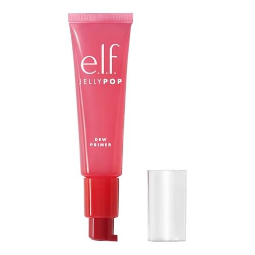e.l.f. Jelly Pop Dew Primer - Limited Edition Translucent Face Primer for Moisturizing, Smoothing & Makeup Grip - Vegan & Cruelty-Free - görsel 2