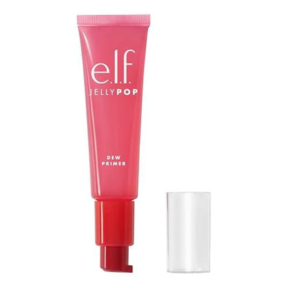 e.l.f. Jelly Pop Dew Primer - Limited Edition Translucent Face Primer for Moisturizing, Smoothing & Makeup Grip - Vegan & Cruelty-Free
