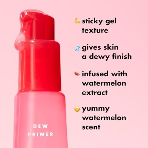 e.l.f. Jelly Pop Dew Primer - Limited Edition Translucent Face Primer for Moisturizing, Smoothing & Makeup Grip - Vegan & Cruelty-Free - görsel 4