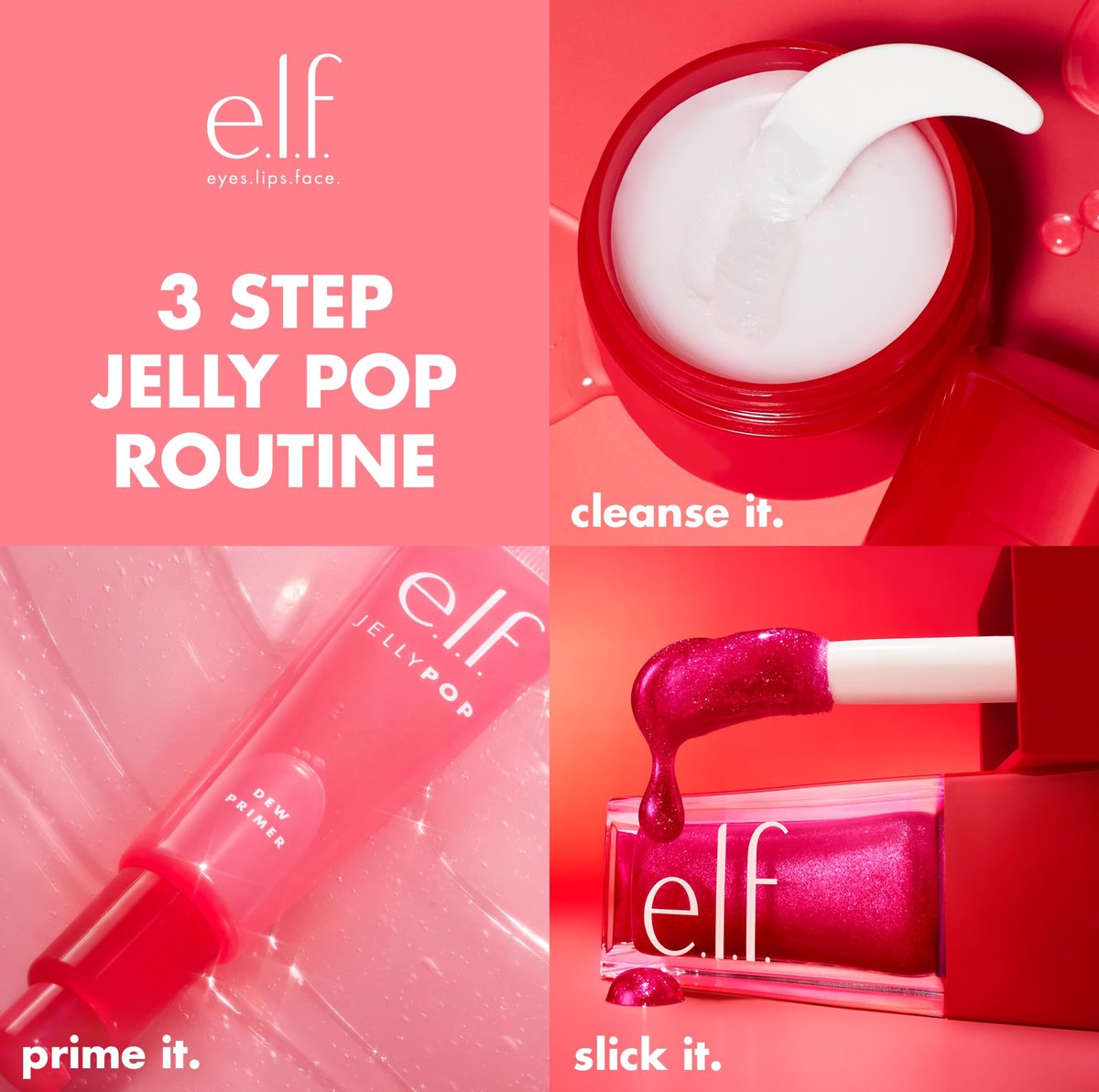 e.l.f. Jelly Pop Dew Primer - Limited Edition Translucent Face Primer for Moisturizing, Smoothing & Makeup Grip - Vegan & Cruelty-Free - görsel 13