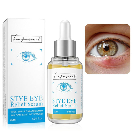 LA. PERSONAL Eye Relief Serum for Eyelid Bumps - Gentle Formula with Avocado Oil, Sea Buckthorn Oil & Caffeine - 1.01 Fl Oz Avelisse