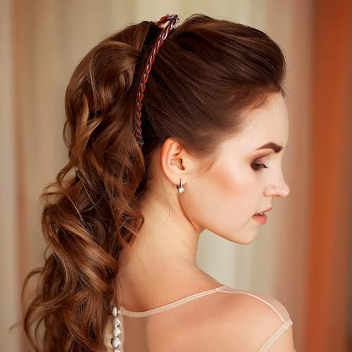 12-Piece Banana Hair Clips Set – Vintage Fishtail Clincher Combs for Thick & Thin Hair, Acrylic Jaw Clips for Women & Girls - görsel 16