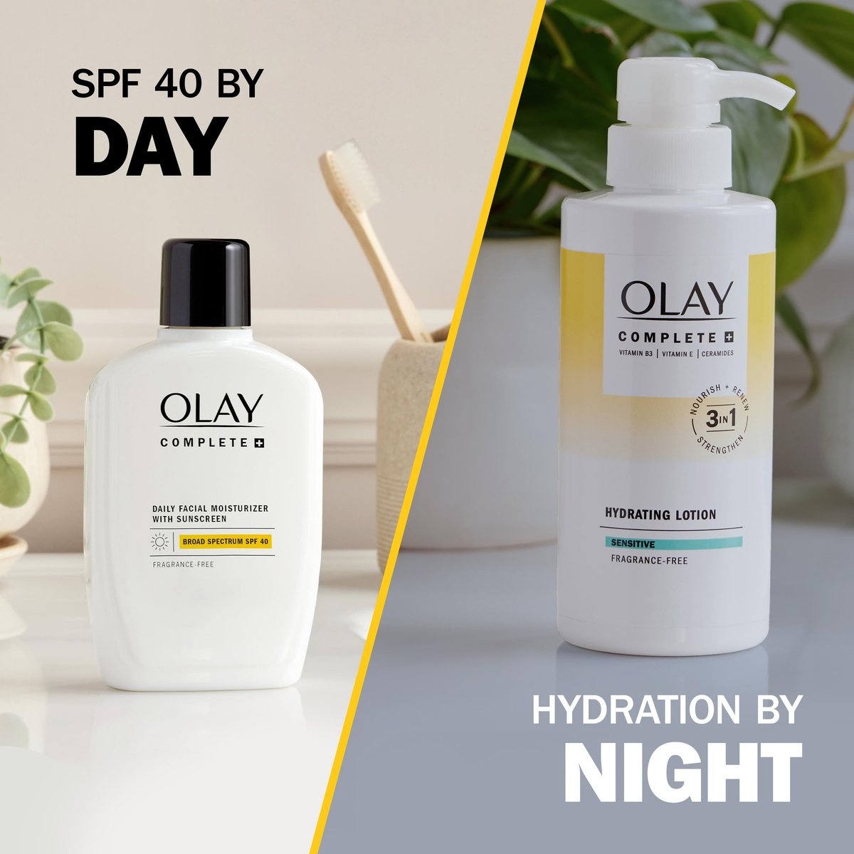 Olay Complete+ Hydrating Lotion Fragrance-Free, 10.1 FL OZ - 3-in-1 Nourishing Face Moisturizer with Vitamin B3, Vitamin E, and Ceramides for All Skin Types Avelisse