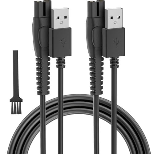 BENSN 5V Charger Cord Compatible with Philips Norelco Shaver Series 2000 3000 5000 7000 9000, 2400 3900 5400 5000X 7200 i9000 MG7910 MG5910 MG9510 MG9522 MG3919 MG7970 MG5970 BG5495 XP9402 HS9980 - görsel 2