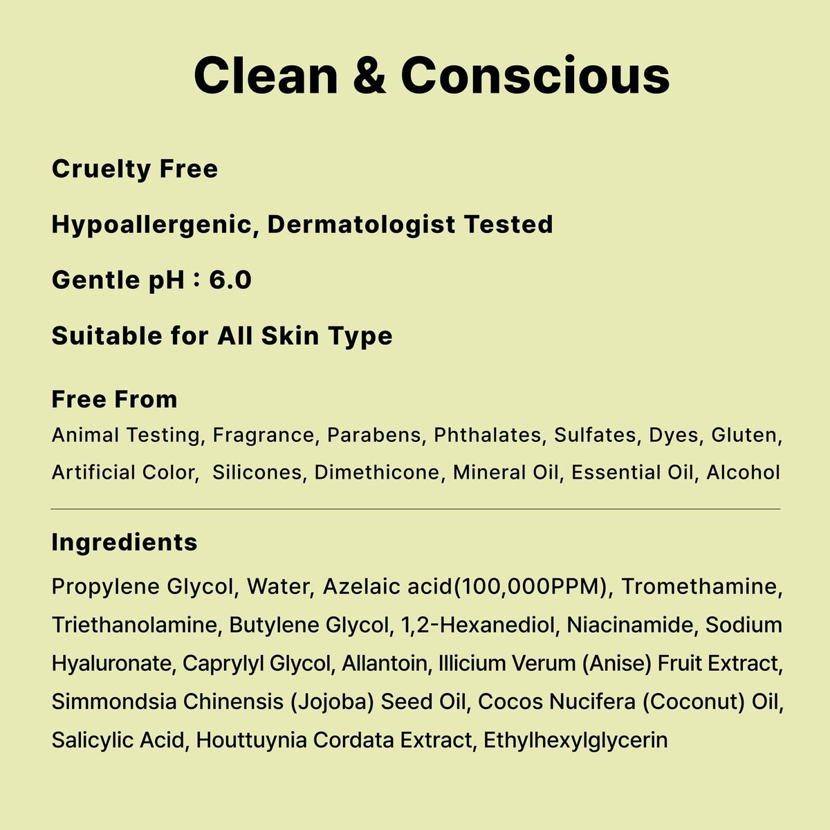 DearMYDEW 10% Azelaic Acid Serum with Niacinamide, Salicylic Acid, Allantoin – Rosacea & Redness Relief, Reduce Cystic Acne Scars & Pimples, Non-Comedogenic Korean Skincare, 1 Fl Oz Avelisse