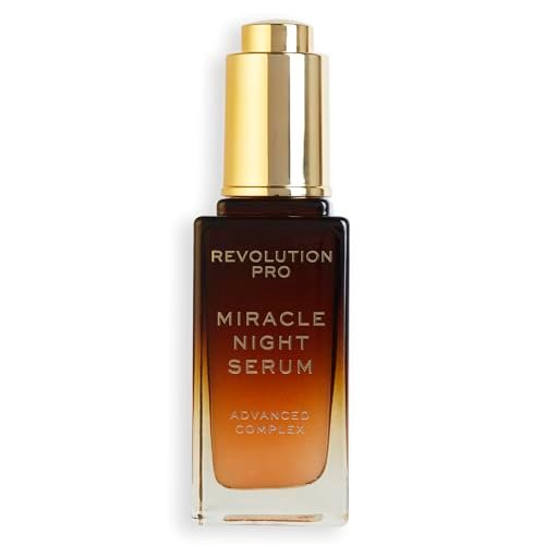 Revolution Pro Miracle Night Rescue Serum Advanced Complex - Overnight Face Serum with Hyaluronic Acid & Peptides, 1 oz - görsel 11
