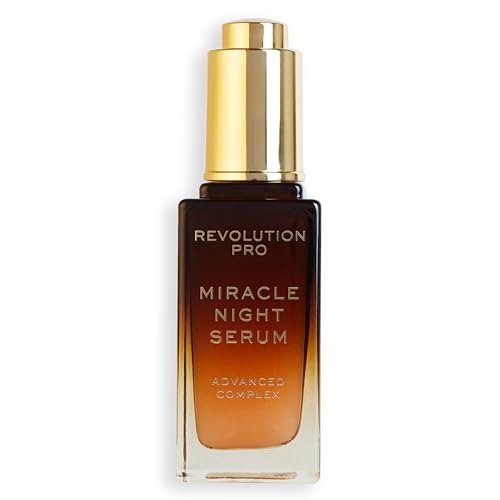 Revolution Pro Miracle Night Rescue Serum Advanced Complex - Overnight Face Serum with Hyaluronic Acid & Peptides, 1 oz - görsel 3