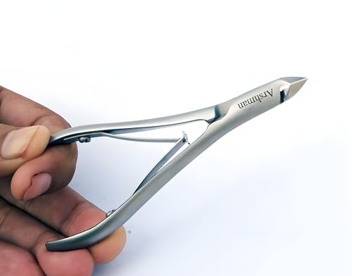 Arshman Cuticle Nippers – Ultra Sharp Stainless Steel Cuticle Clippers & Trimmer with Double Spring for Professional Manicure & Pedicure - görsel 8