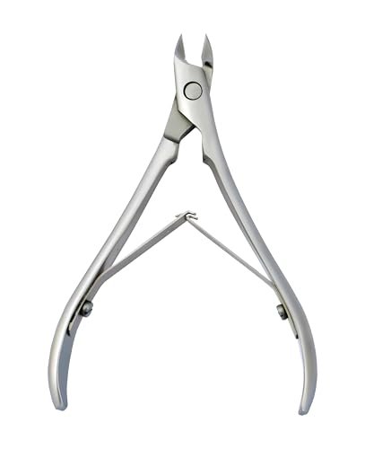 Arshman Cuticle Nippers – Ultra Sharp Stainless Steel Cuticle Clippers & Trimmer with Double Spring for Professional Manicure & Pedicure