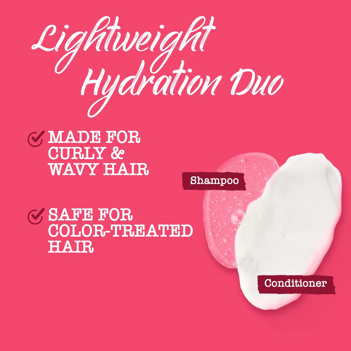 Maui Moisture Lightweight Hydration + Hibiscus Water Conditioner, Nourishing Conditioner Softens & Quenches Wavy & Curly Hair with Aloe Vera, Vegan & Silicone-Free, 25.4 fl. oz Avelisse