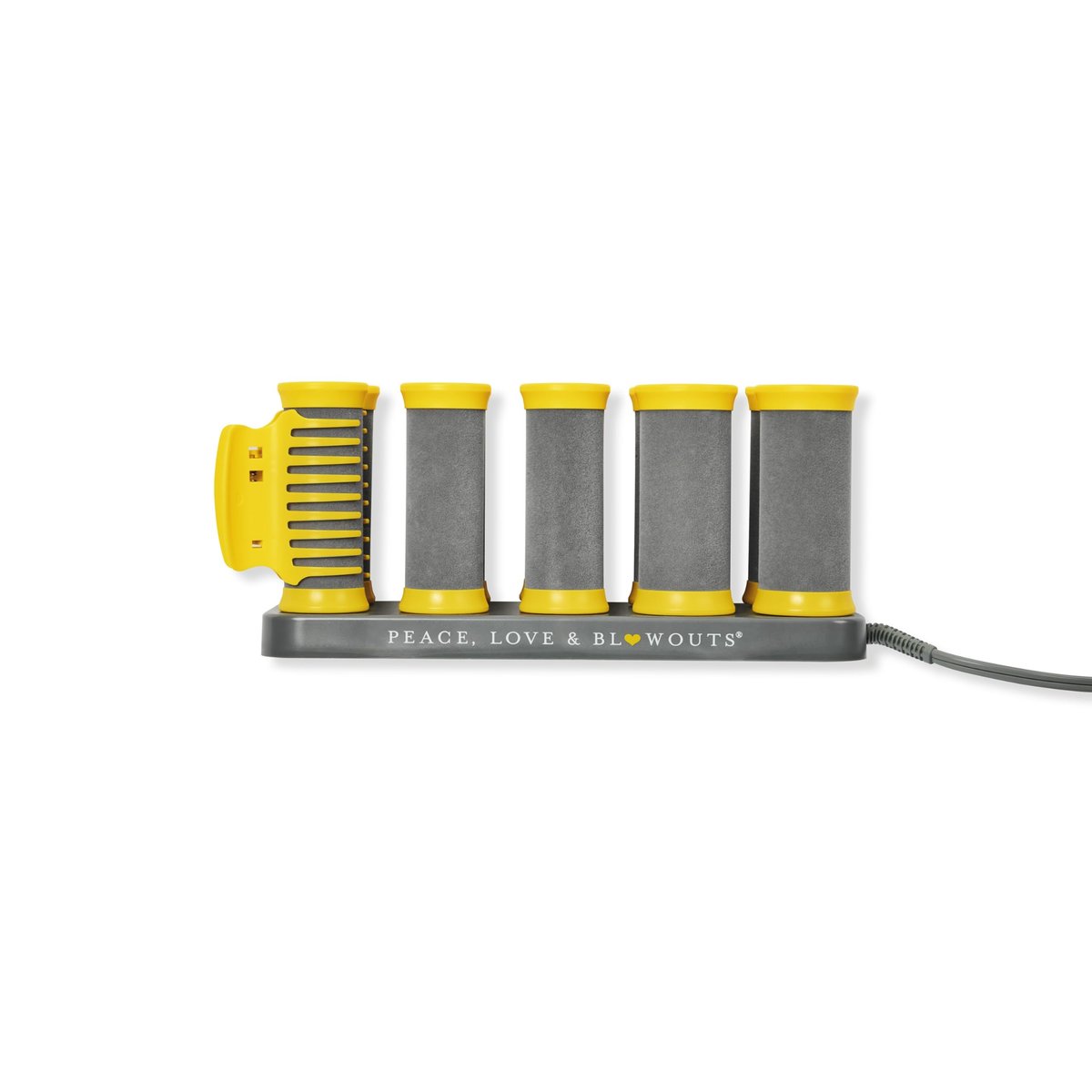 Drybar The Roller Club Curling Hot Rollers - 10 Rollers, 2 Sizes, Fast Heating, Reduces Frizz, Heat-Resistant Bag Included Avelisse