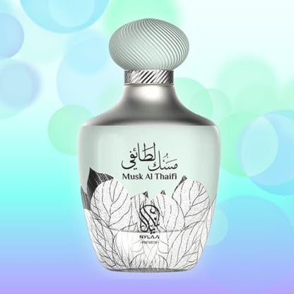 Nylaa Musk Al Thaifi Eau De Parfum 100ml - Captivating Chypre Fruity Fragrance Avelisse