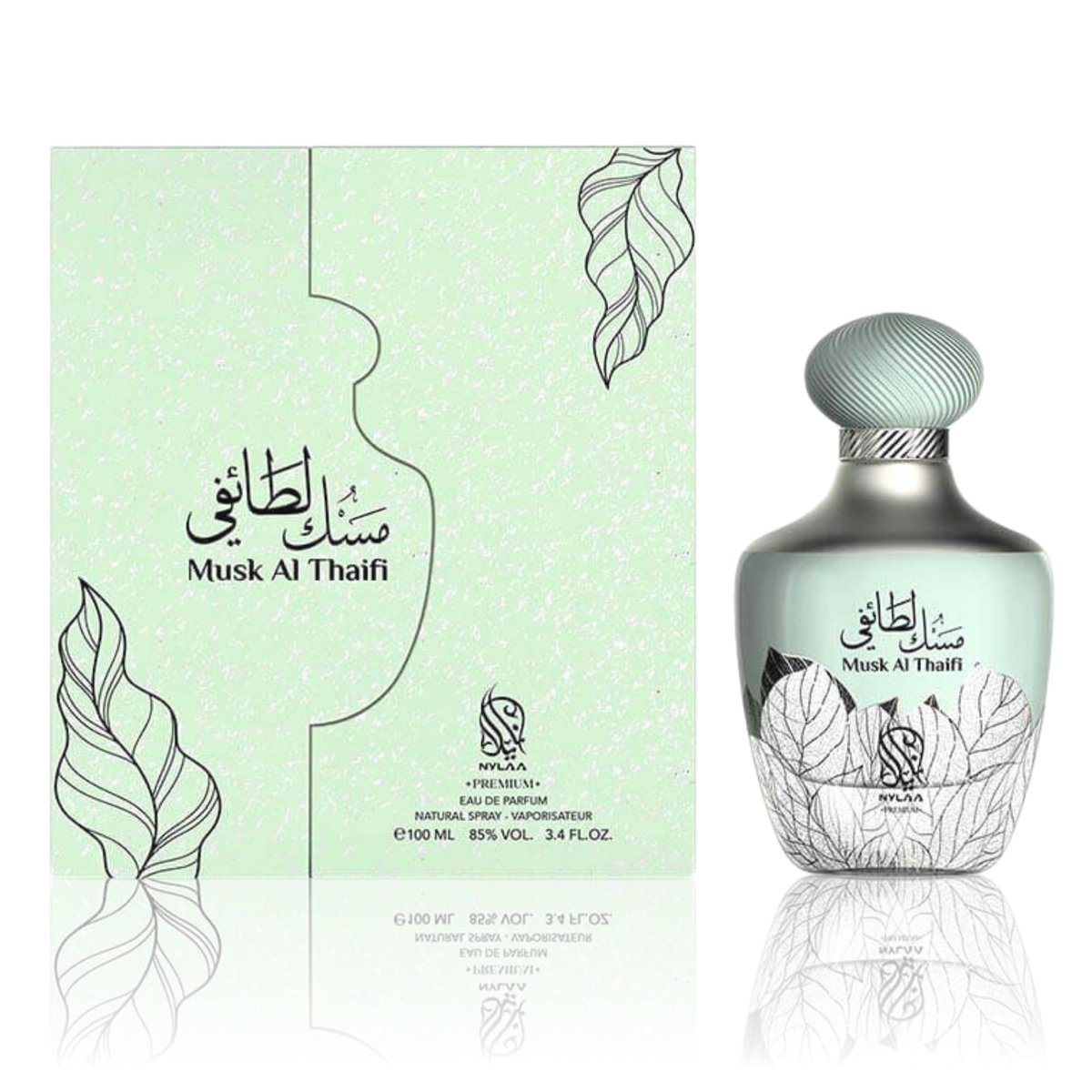 Nylaa Musk Al Thaifi Eau De Parfum 100ml - Captivating Chypre Fruity Fragrance Avelisse