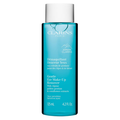 Clarins Gentle Eye Make-Up Remover – Oil-Free, Ophthalmologist Tested, 4.2 Fl Oz