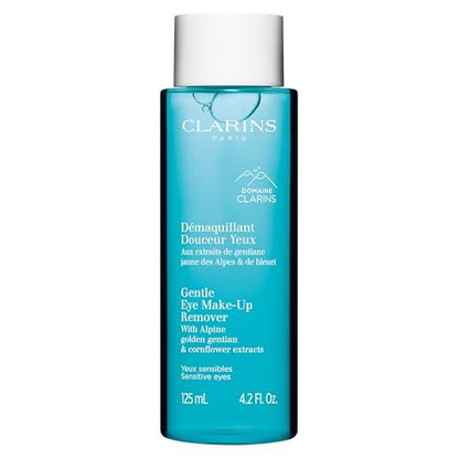 Clarins Gentle Eye Make-Up Remover – Oil-Free, Ophthalmologist Tested, 4.2 Fl Oz