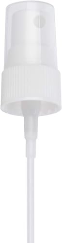 OAK & SAGE 2 White Fine Mist Spray Caps with 6.75" Dip Tube (.16 cc Output) - 24/410 Cap Size - Pack of 2 - görsel 4