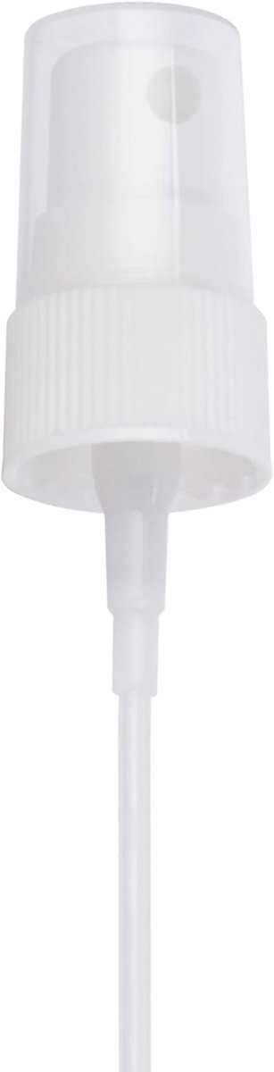 OAK & SAGE 2 White Fine Mist Spray Caps with 6.75" Dip Tube (.16 cc Output) - 24/410 Cap Size - Pack of 2 - görsel 3