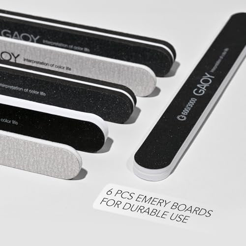 GAOY Cuticle Remover Kit - All-in-One Professional Nail Care Set with Cuticle Trimmer, Nipper, Nail Oil & Softener for Home & Salon Use - görsel 7