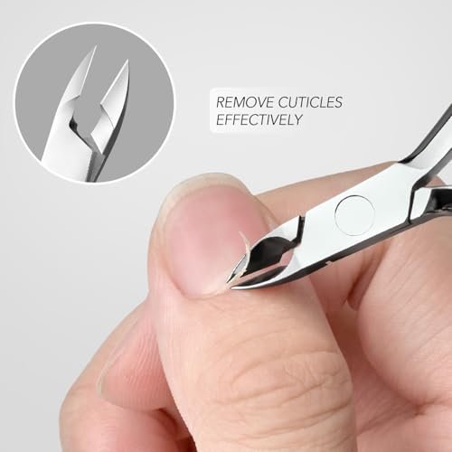 GAOY Cuticle Remover Kit - All-in-One Professional Nail Care Set with Cuticle Trimmer, Nipper, Nail Oil & Softener for Home & Salon Use - görsel 3