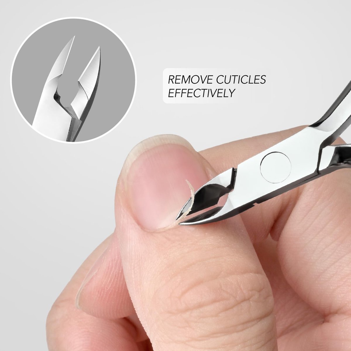 GAOY Cuticle Remover Kit - All-in-One Professional Nail Care Set with Cuticle Trimmer, Nipper, Nail Oil & Softener for Home & Salon Use - görsel 4