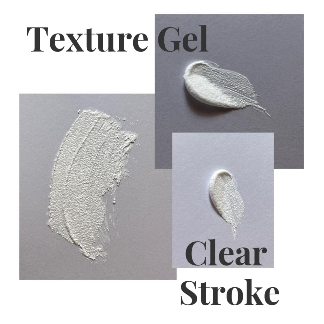 White Texture Gel Semi-Solid 6g Non-Wipe Mirror Powder 3D Sand Texture Gypsum Sculpture Gel for Nail Art - görsel 4