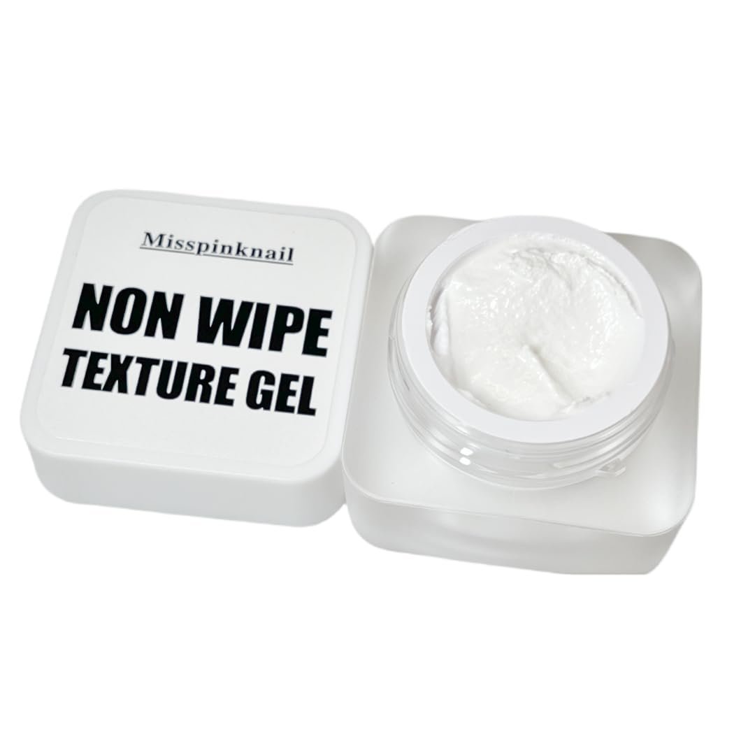 White Texture Gel Semi-Solid 6g Non-Wipe Mirror Powder 3D Sand Texture Gypsum Sculpture Gel for Nail Art - görsel 12