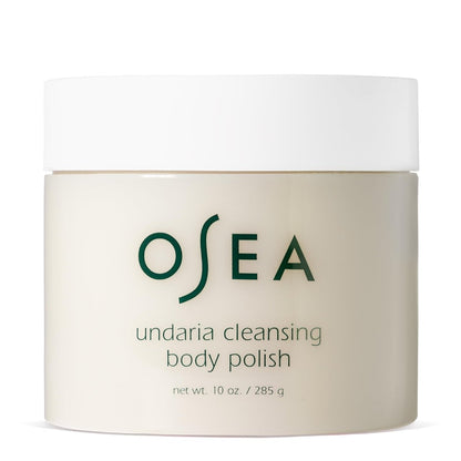 OSEA Undaria Cleansing Body Polish - Spa-Worthy AHA Body Exfoliator with Pumice and Seaweed, 10 oz Avelisse
