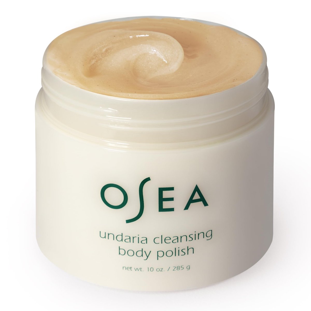 OSEA Undaria Cleansing Body Polish - Spa-Worthy AHA Body Exfoliator with Pumice and Seaweed, 10 oz Avelisse
