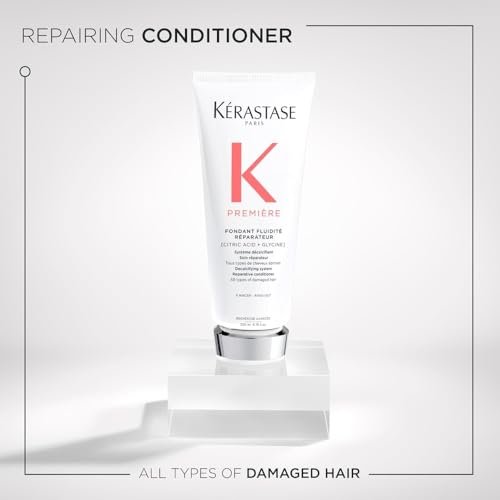 Kerastase Premiere Hair Repair Conditioner - Intense Hydration & Strengthening for Damaged Hair, Anti-Frizz & Smoothing Avelisse