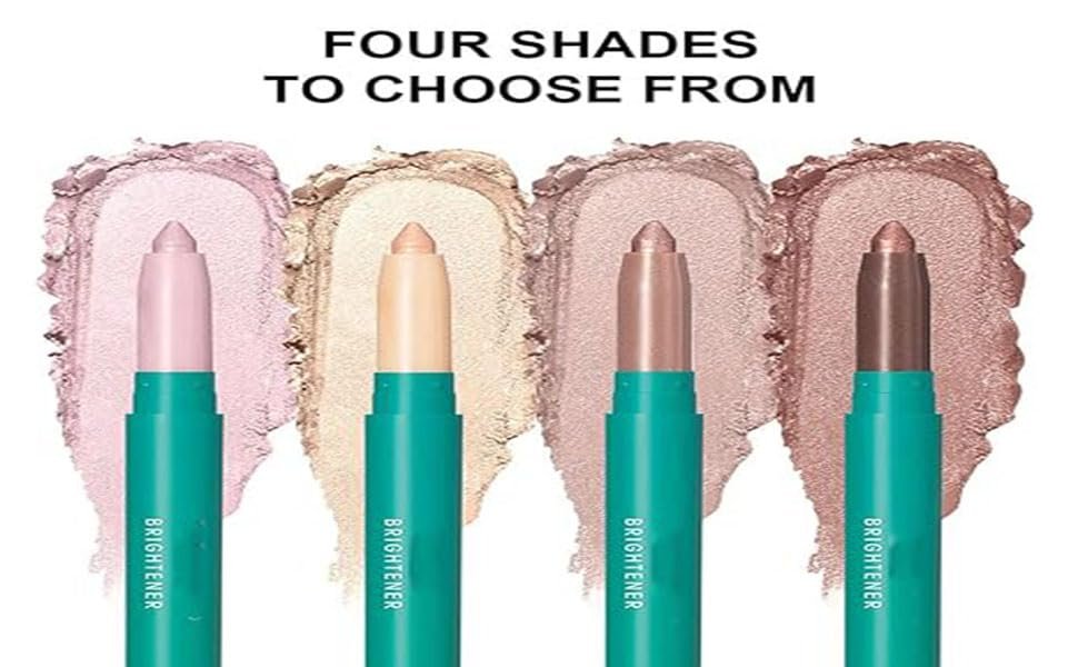 ProCover Eyeshadow Stick Set - 4-Piece Shimmer Creamy Long-Lasting Eye Makeup, Glitter Highlighter & Eye Liner - görsel 3