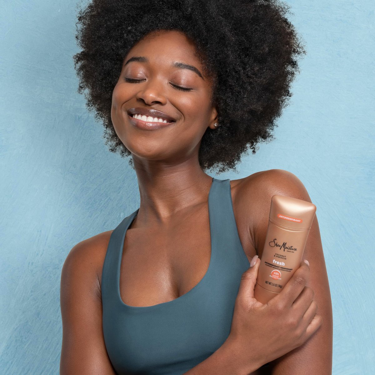 SheaMoisture Antiperspirant Deodorant Stick Fresh Coconut & Hibiscus 2 Count - 48HR Sweat & Odor Protection, No Parabens, No Mineral Oil, 2.6 oz Each - görsel 14