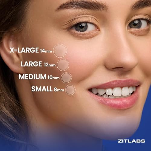 ZITLABS Pimple Patches for Face - Hydrocolloid Acne Patches with Tea Tree Oil & Salicylic Acid - Overnight PM Patches for Zits, Blemishes, Breakouts - Medical-Grade Hydrocolloid - Pack of 72 - görsel 14