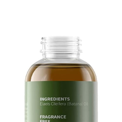 Vivccon 100% Pure & Natural Raw Batana Oil for Hair Growth - Dr. Sebi Organic from Honduras - Promotes Hair Thickness, Scalp & Skin Care - 4.23 fl oz with 2 Caps Avelisse