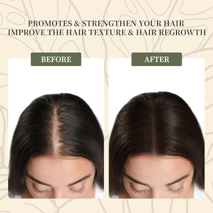 Vivccon 100% Pure & Natural Raw Batana Oil for Hair Growth - Dr. Sebi Organic from Honduras - Promotes Hair Thickness, Scalp & Skin Care - 4.23 fl oz with 2 Caps Avelisse